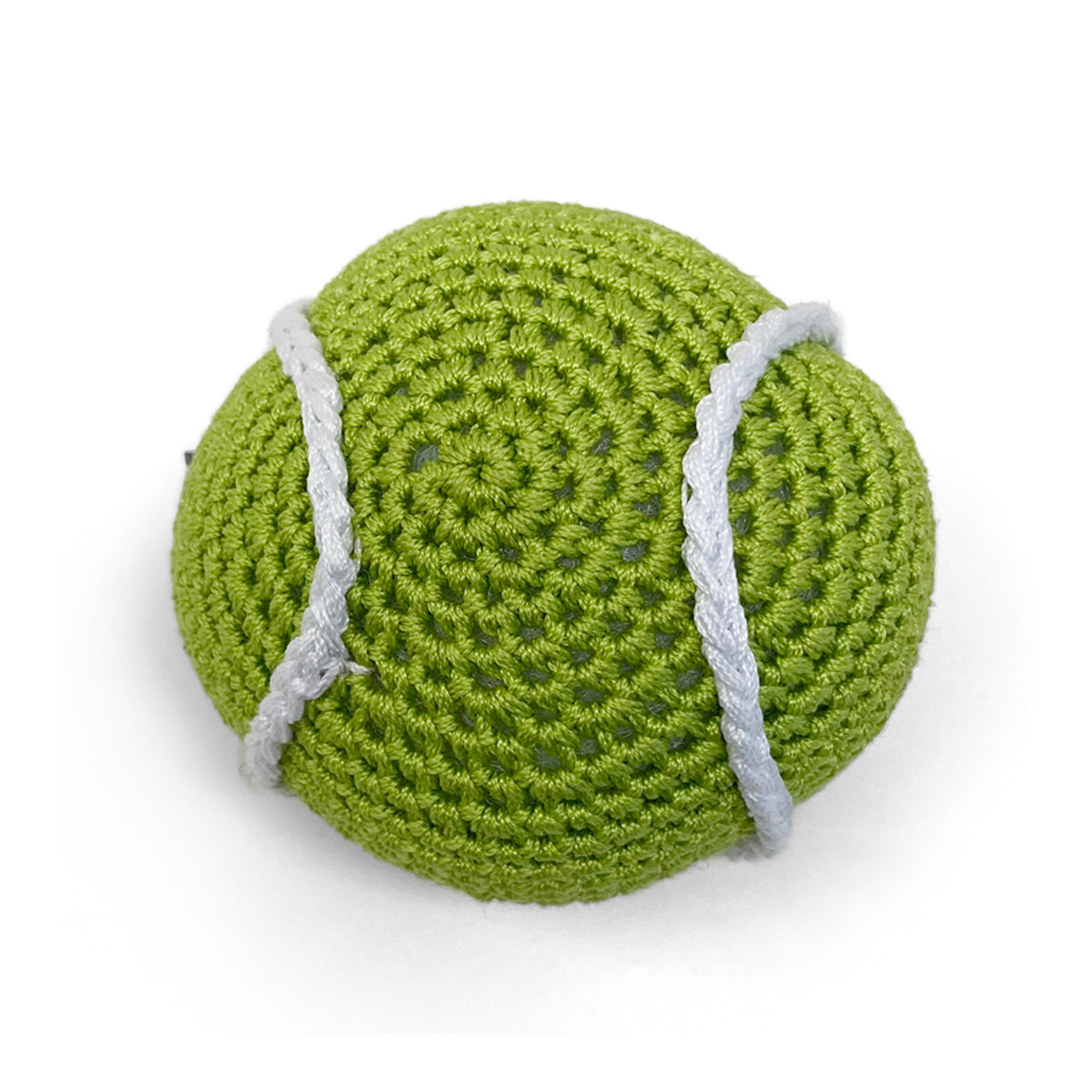 Tennis Ball Crochet Toy