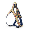 Up Country Texas Dog - Navy Cast Brass Dog Harness