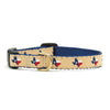 Up Country Texas Navy Small Breed Dog Collar Made in USA