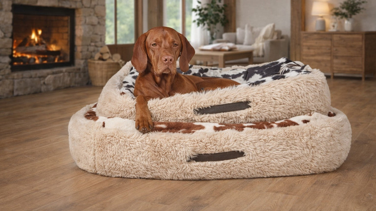Bowsers The Dude Orthopedic Dog Bed - Supportive Joint-Relief Comfort