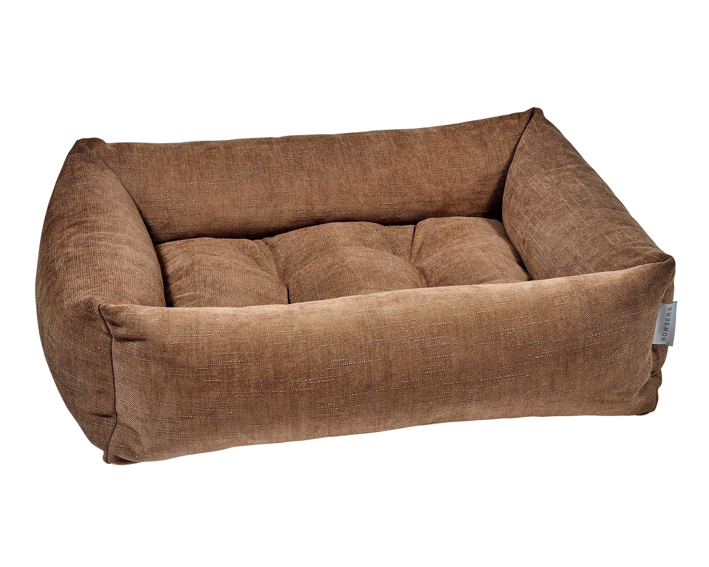 Bowsers Franklin Orthopedic Dog Bed – Overstuffed Plush Lounger