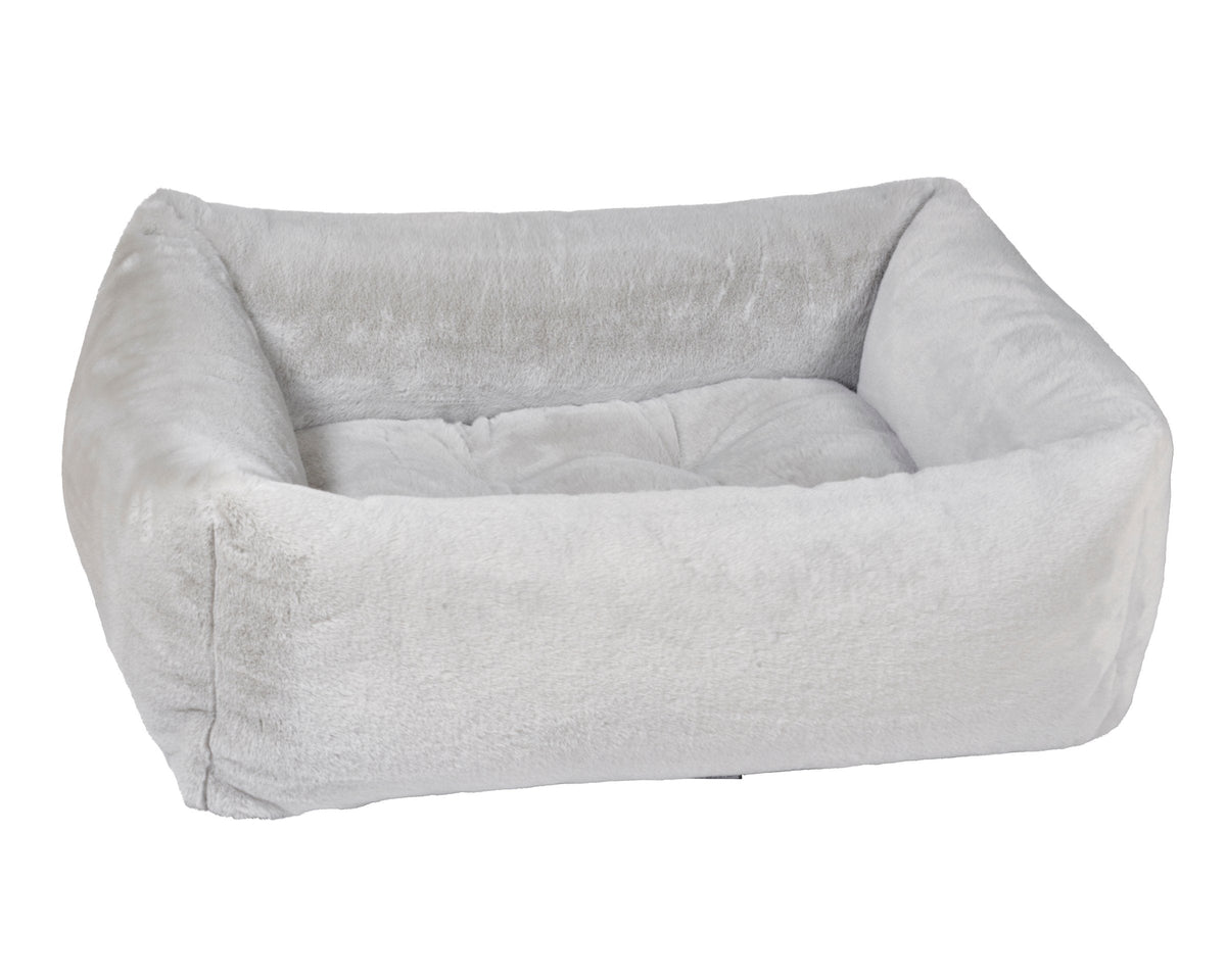 Bowsers The Franklin Faux Fur Orthopedic Dog Bed - Supportive Joint-Relief Comfort