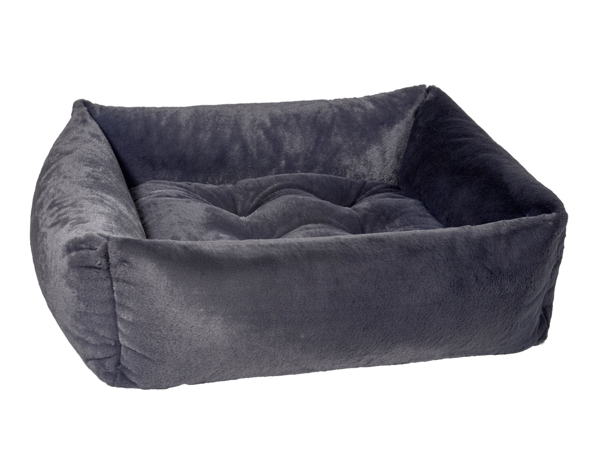 Bowsers The Franklin Faux Fur Orthopedic Dog Bed - Supportive Joint-Relief Comfort