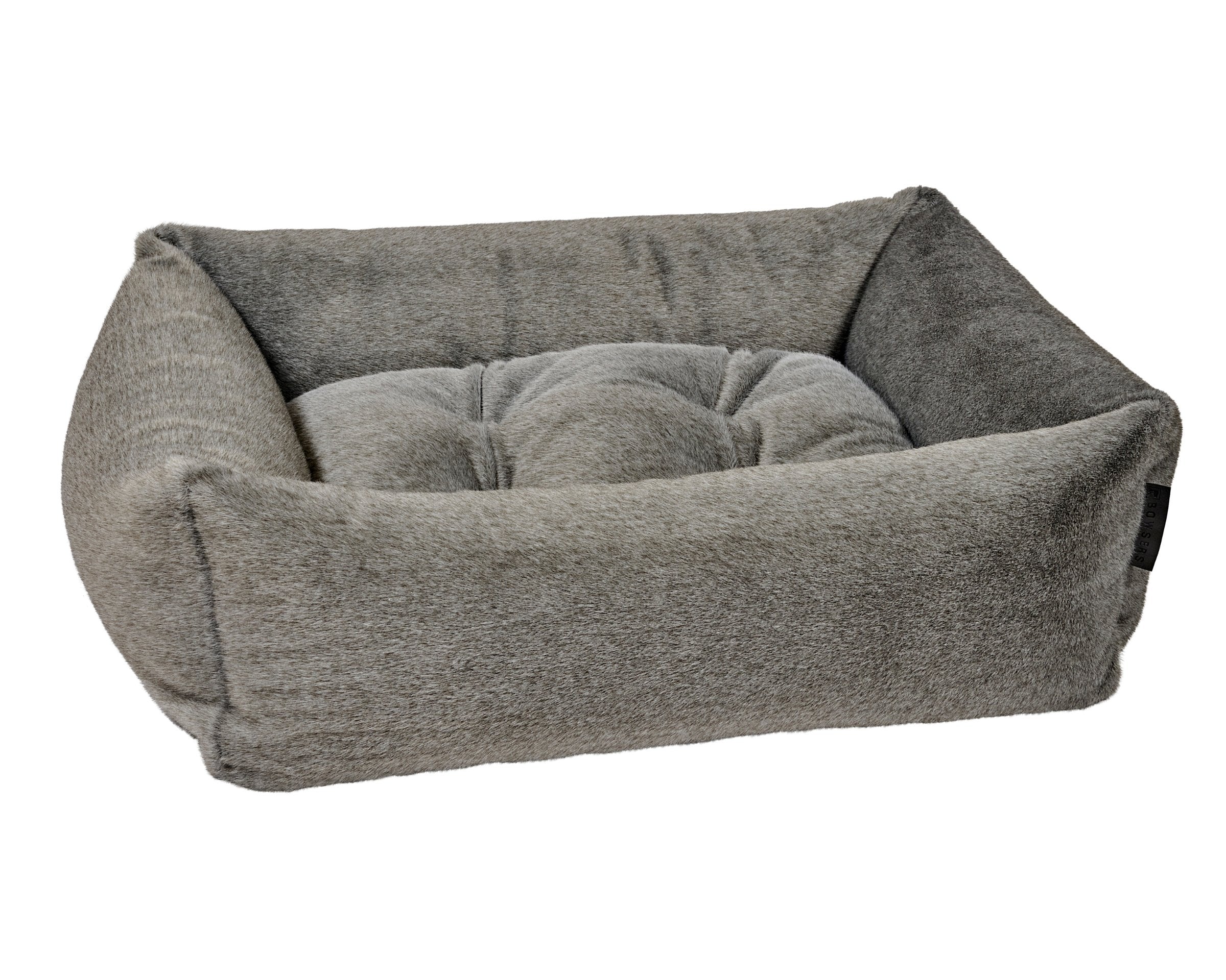 Bowsers The Franklin Faux Fur Orthopedic Dog Bed – Supportive Joint-Relief Comfort