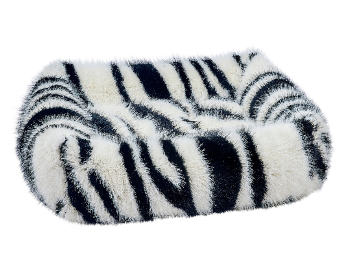 Bowsers The Franklin Faux Fur Orthopedic Dog Bed - Supportive Joint-Relief Comfort