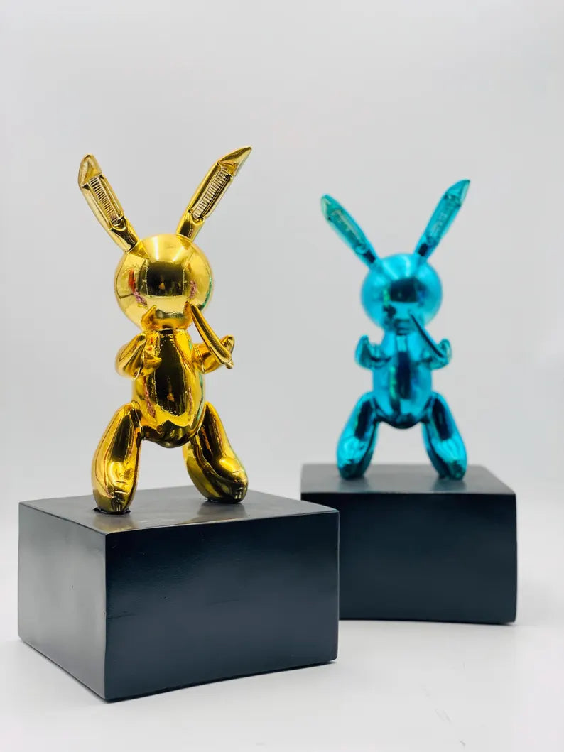 The Luxe Balloon Rabbit – Modern Pop Art Sculpture