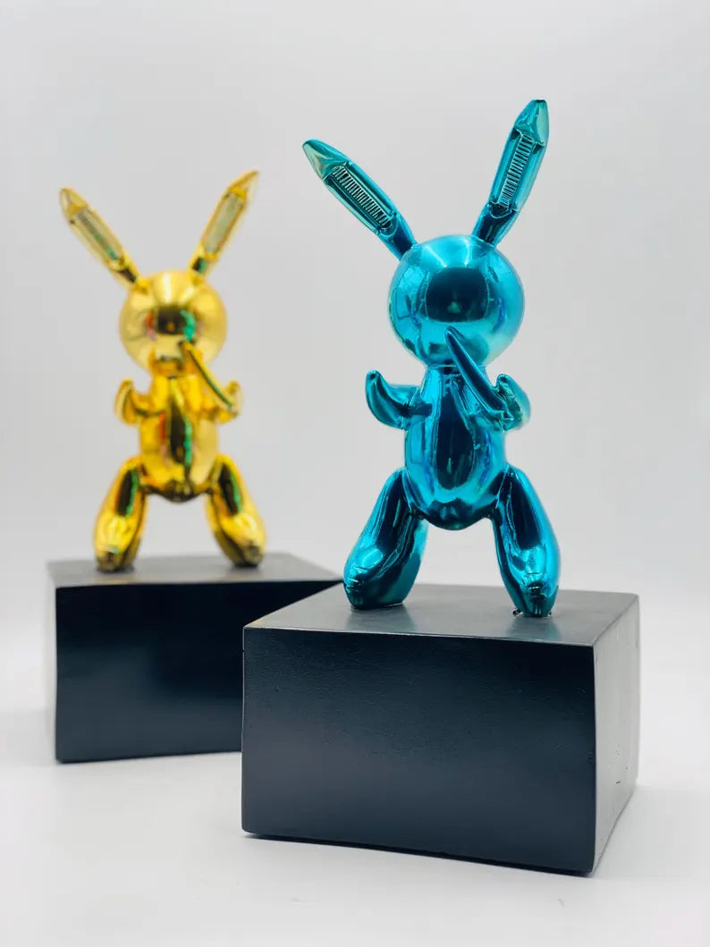 The Luxe Balloon Rabbit – Modern Pop Art Sculpture