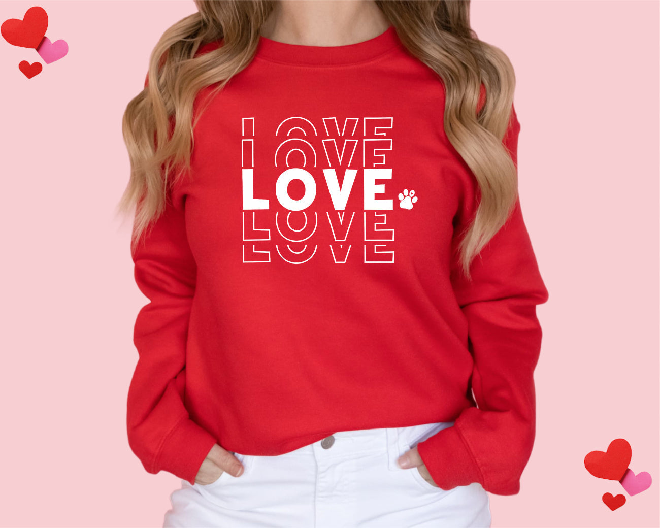 The Valentine Love Sweatshirt