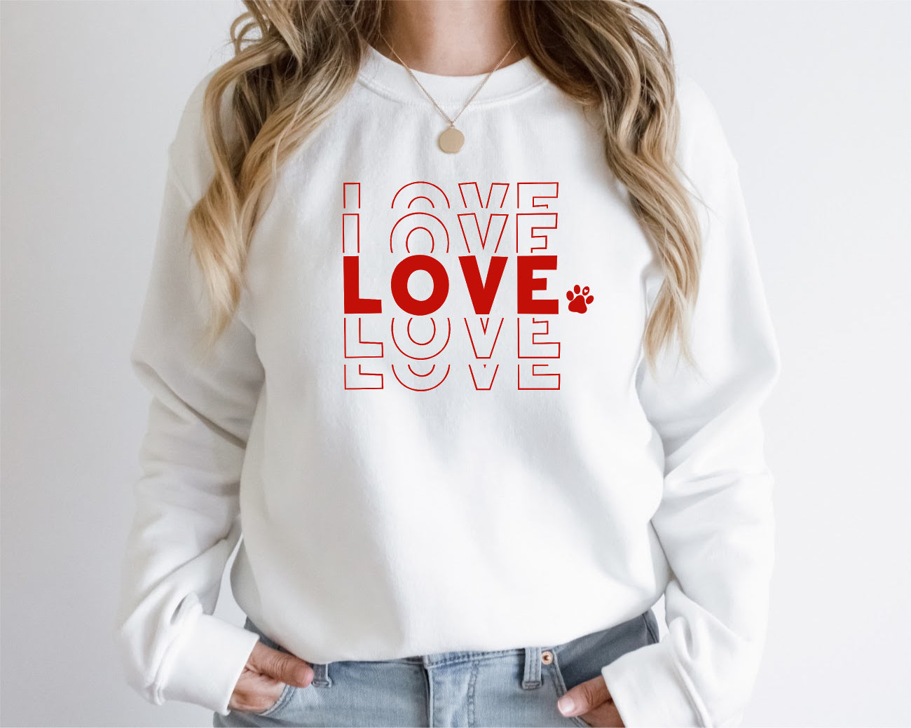 The Valentine Love Sweatshirt