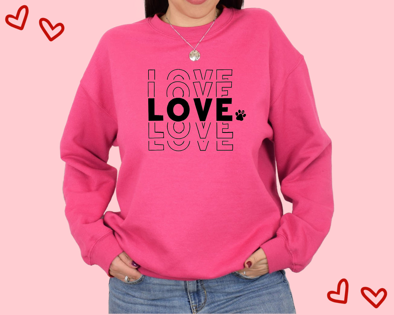 The Valentine Love Sweatshirt
