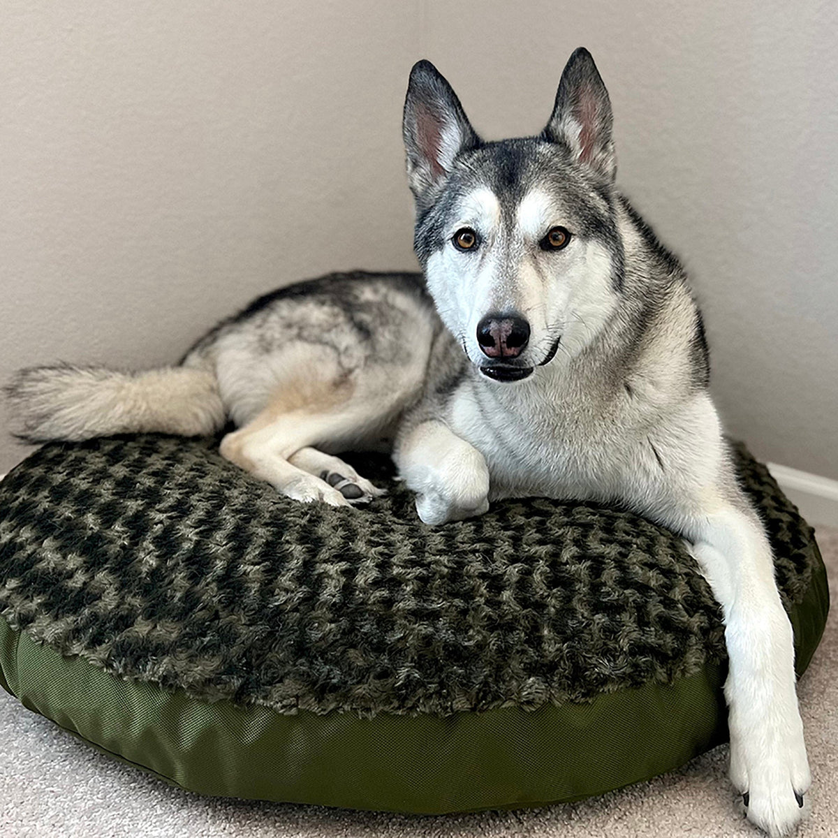 Round Furvana Dog Bed