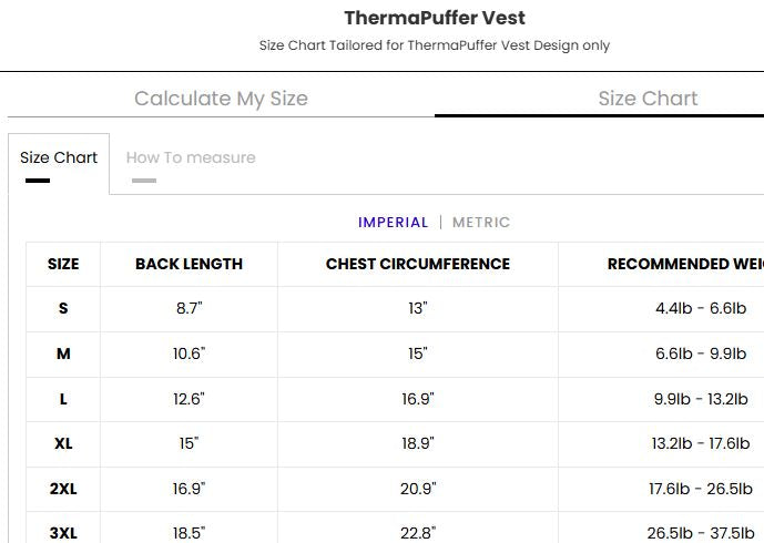 ThermaPuffer Vest