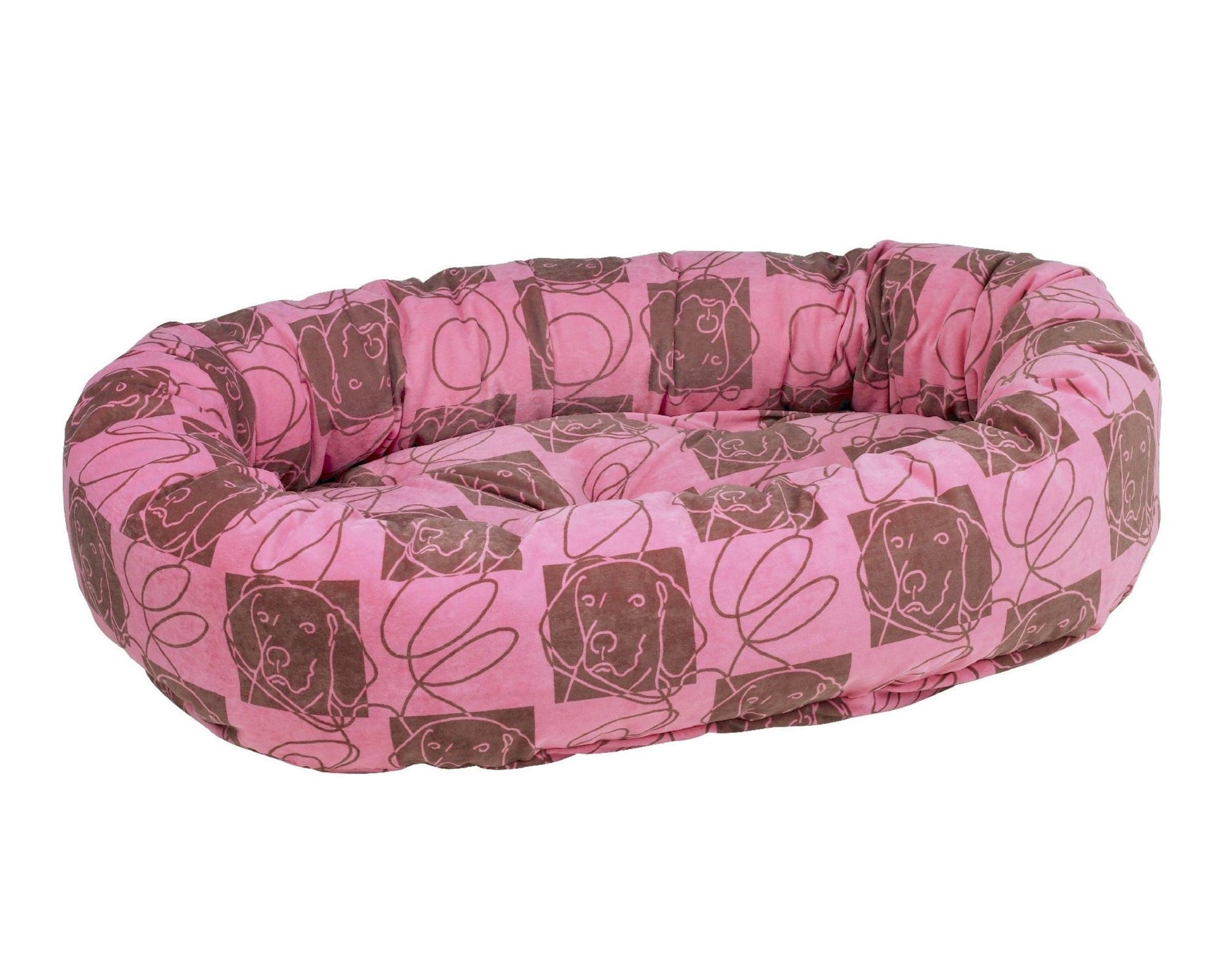 SALE: Bowsers Luxury Calming Donut Dog Bed - Premium Plush Round Bed