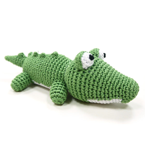 DOGO Alligator Crochet Dog Toy