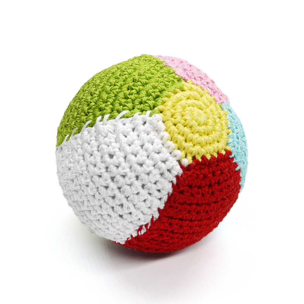 DOGO Beach Ball Crochet Dog Toy