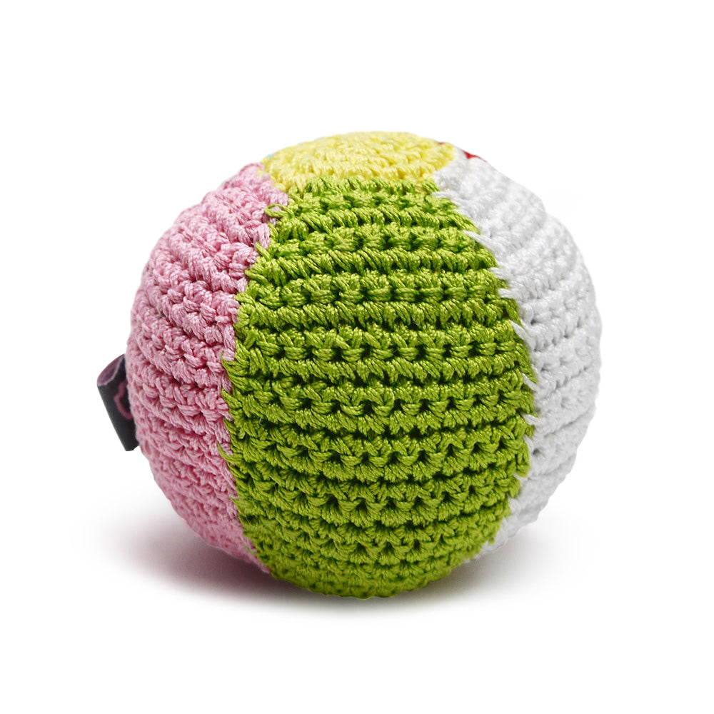 DOGO Beach Ball Crochet Dog Toy