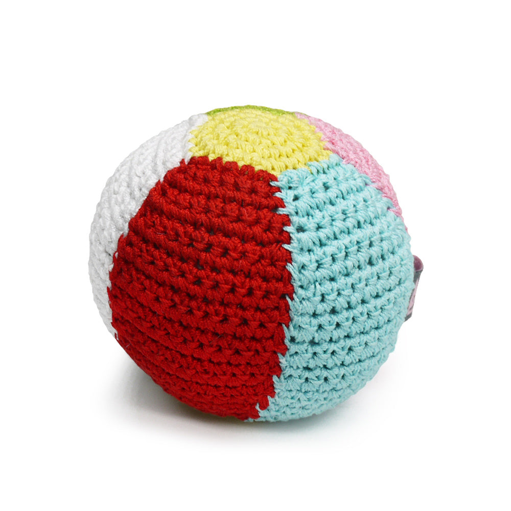 Beach Ball Crochet Toy