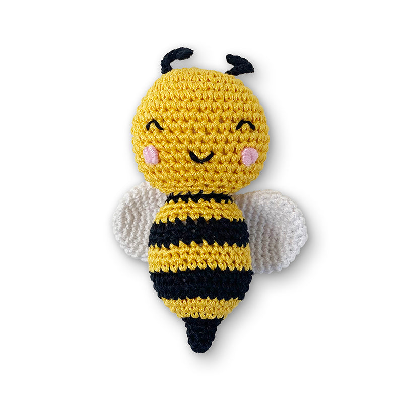 DOGO Bumble Bee Crochet Dog Toy
