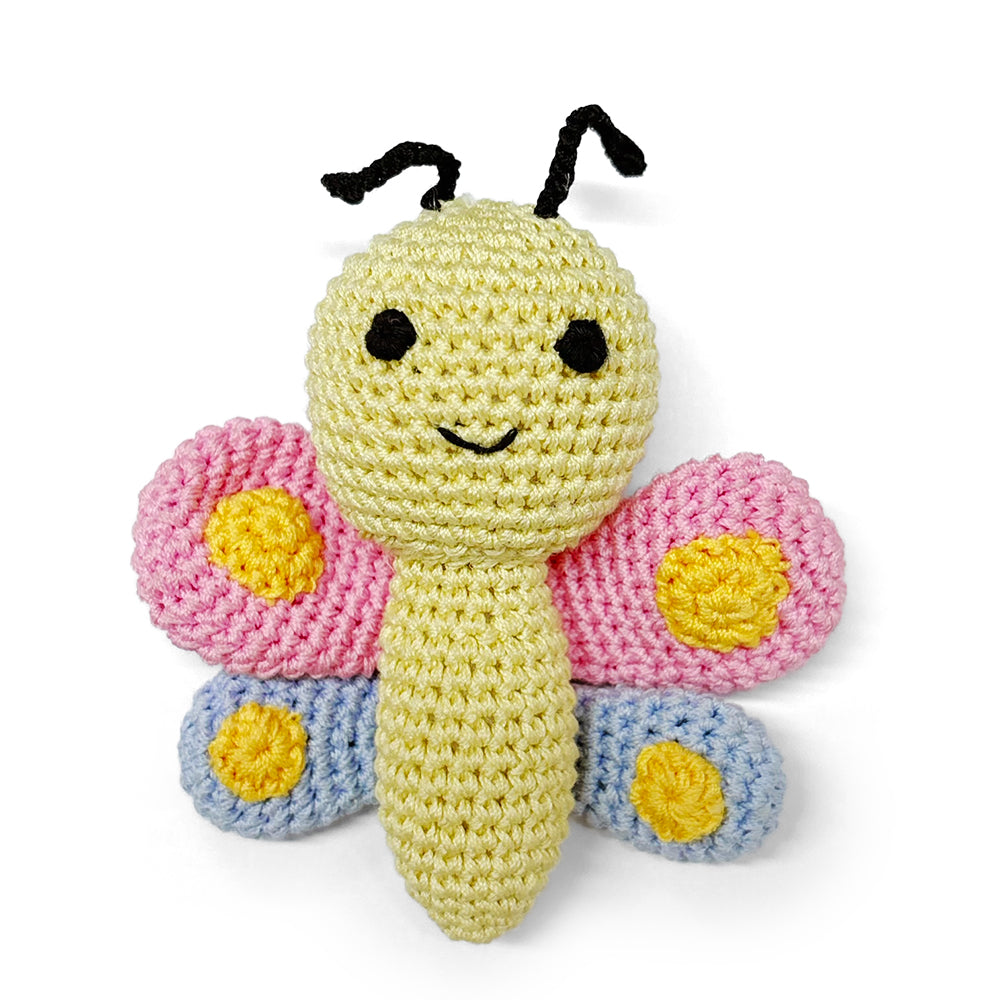 DOGO Butterfly Crochet Dog Toy