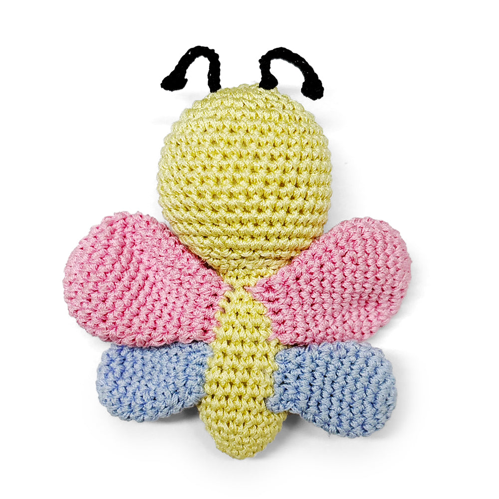 DOGO Butterfly Crochet Dog Toy