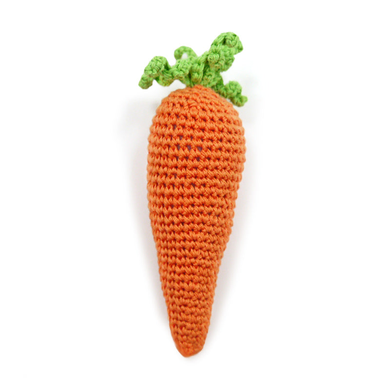 DOGO Carrot Crochet Dog Toy