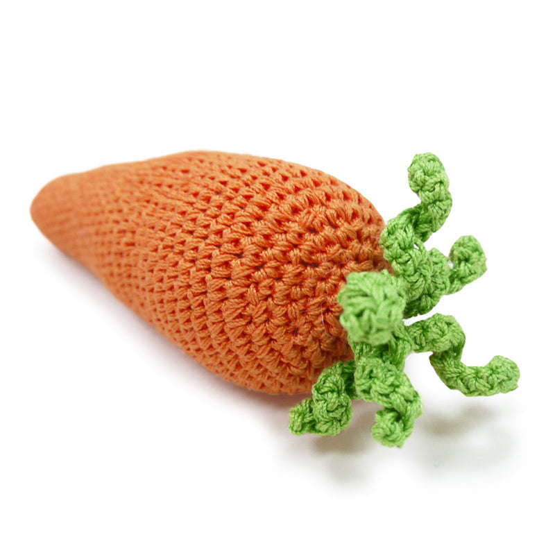 DOGO Carrot Crochet Dog Toy