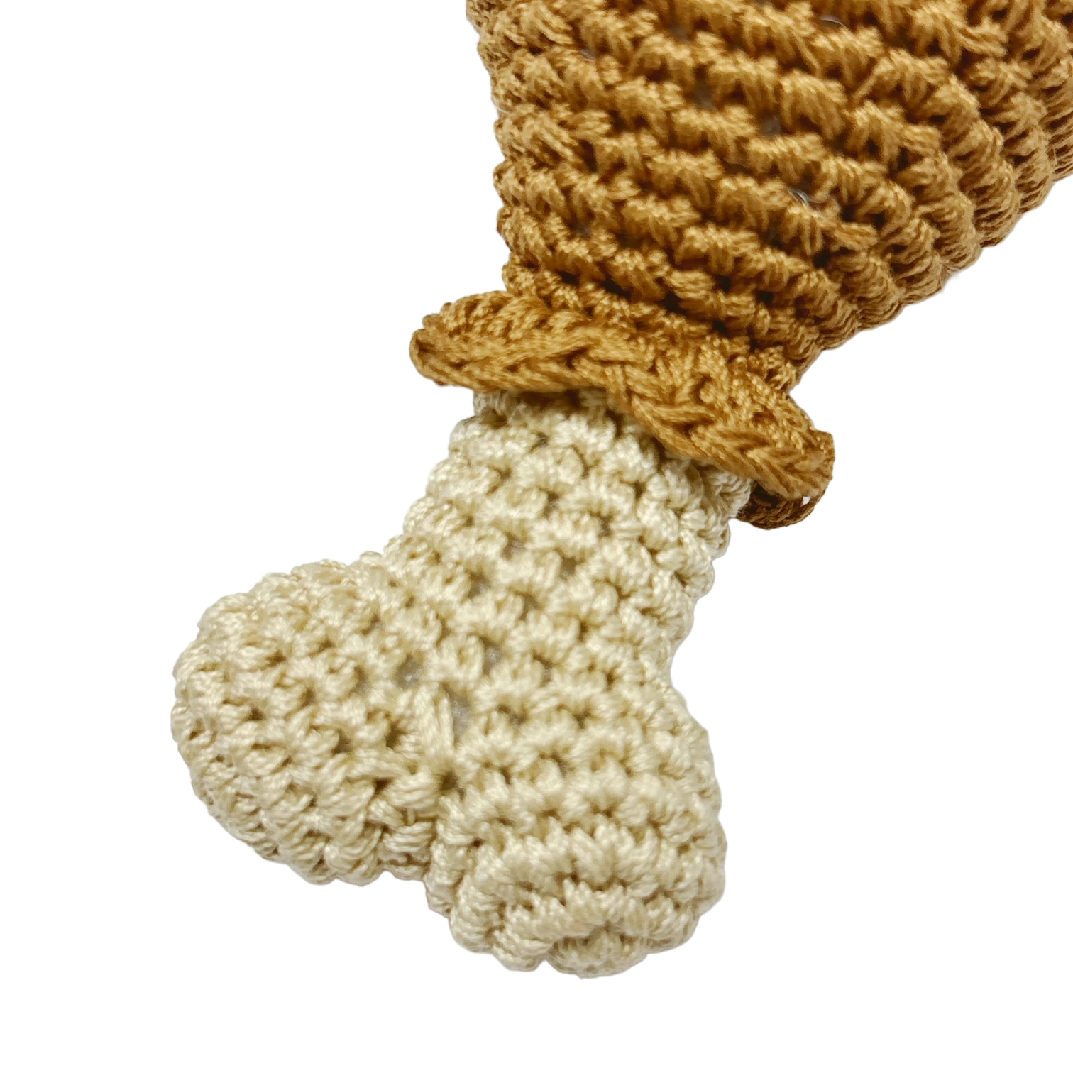 DOGO Chicken Leg Crochet Dog Toy