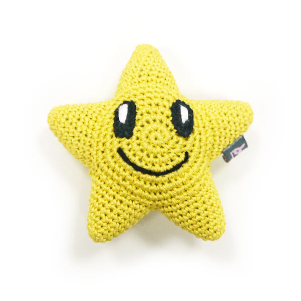 DOGO Cute Star Crochet Dog Toy