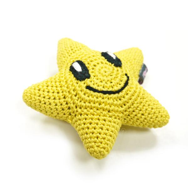 DOGO Cute Star Crochet Dog Toy