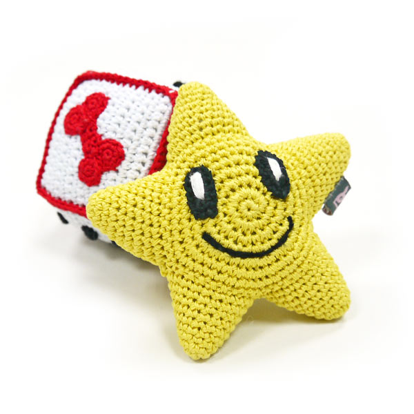 DOGO Cute Star Crochet Dog Toy