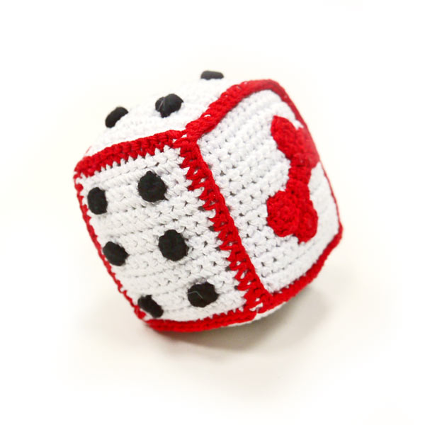 DOGO Dice Crochet Dog Toy
