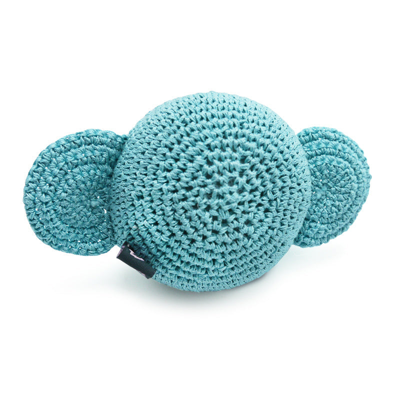 DOGO Elephant Head Crochet Dog Toy