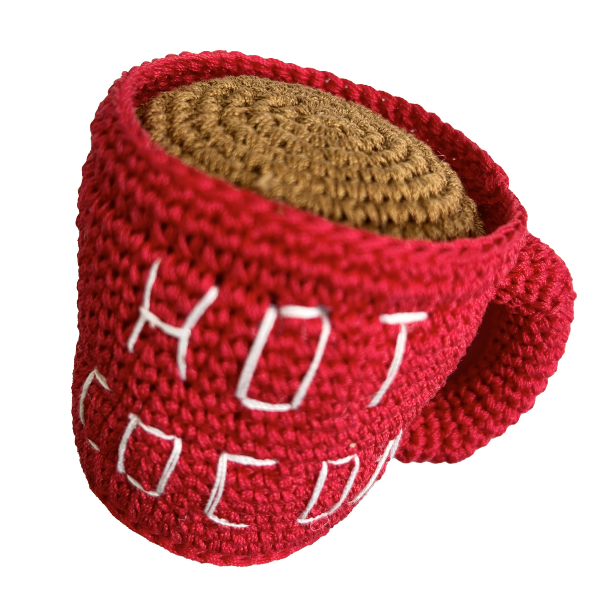 DOGO Hot Cocoa Crochet Dog Toy