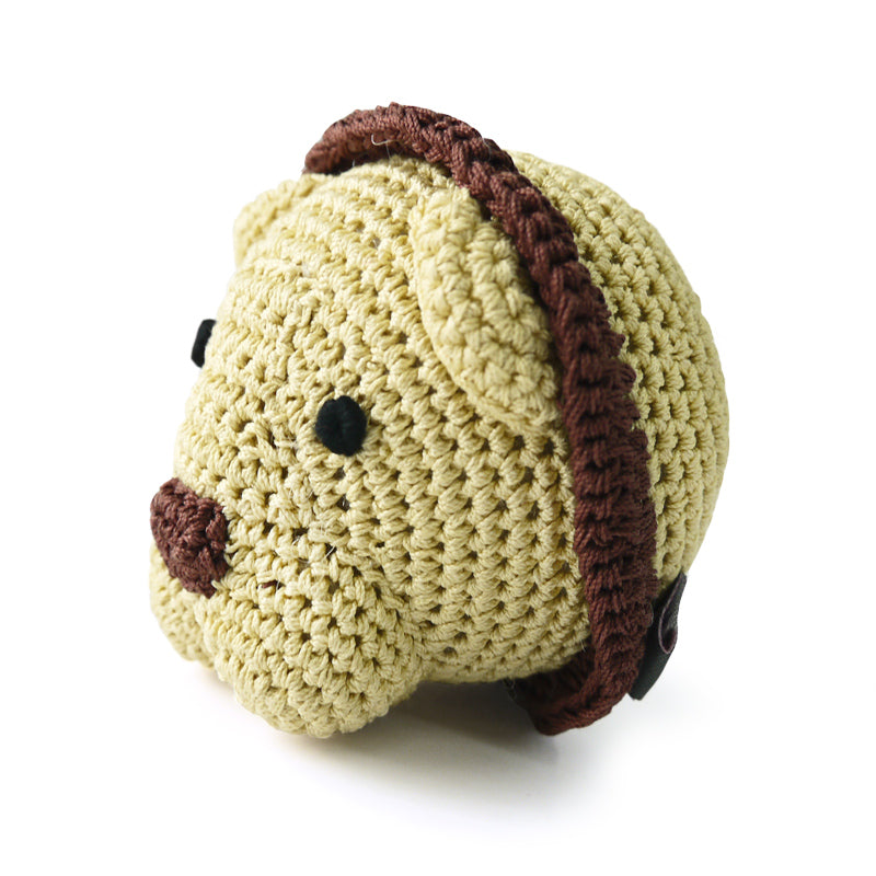 DOGO Lion Ball Crochet Dog Toy