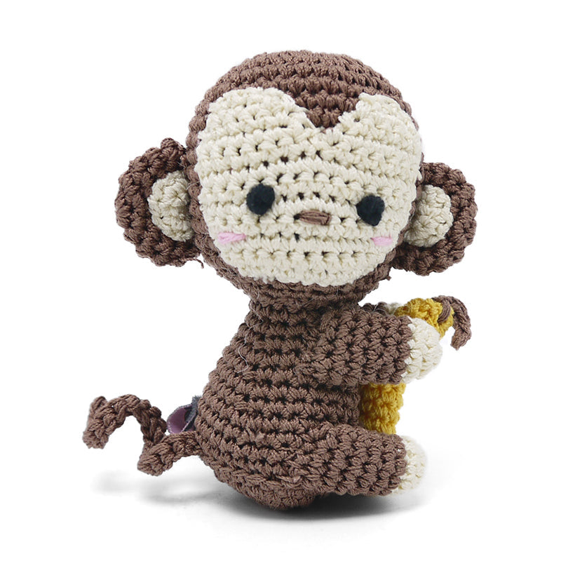 DOGO Monkey Crochet Dog Toy