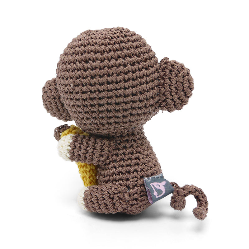 DOGO Monkey Crochet Dog Toy