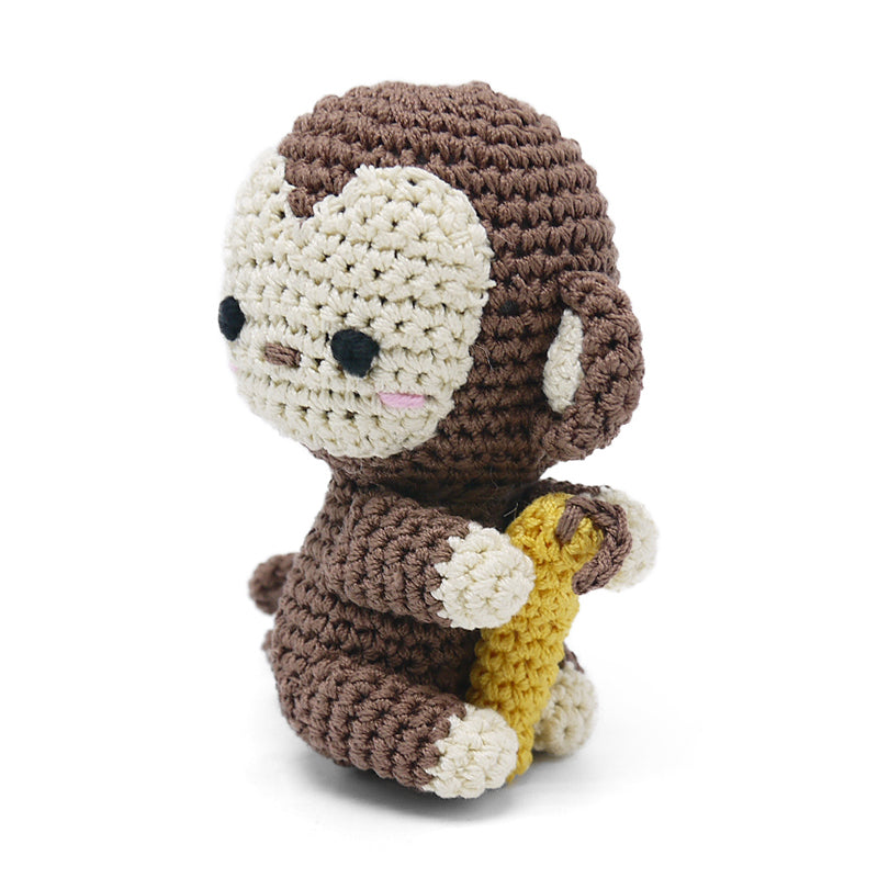 DOGO Monkey Crochet Dog Toy