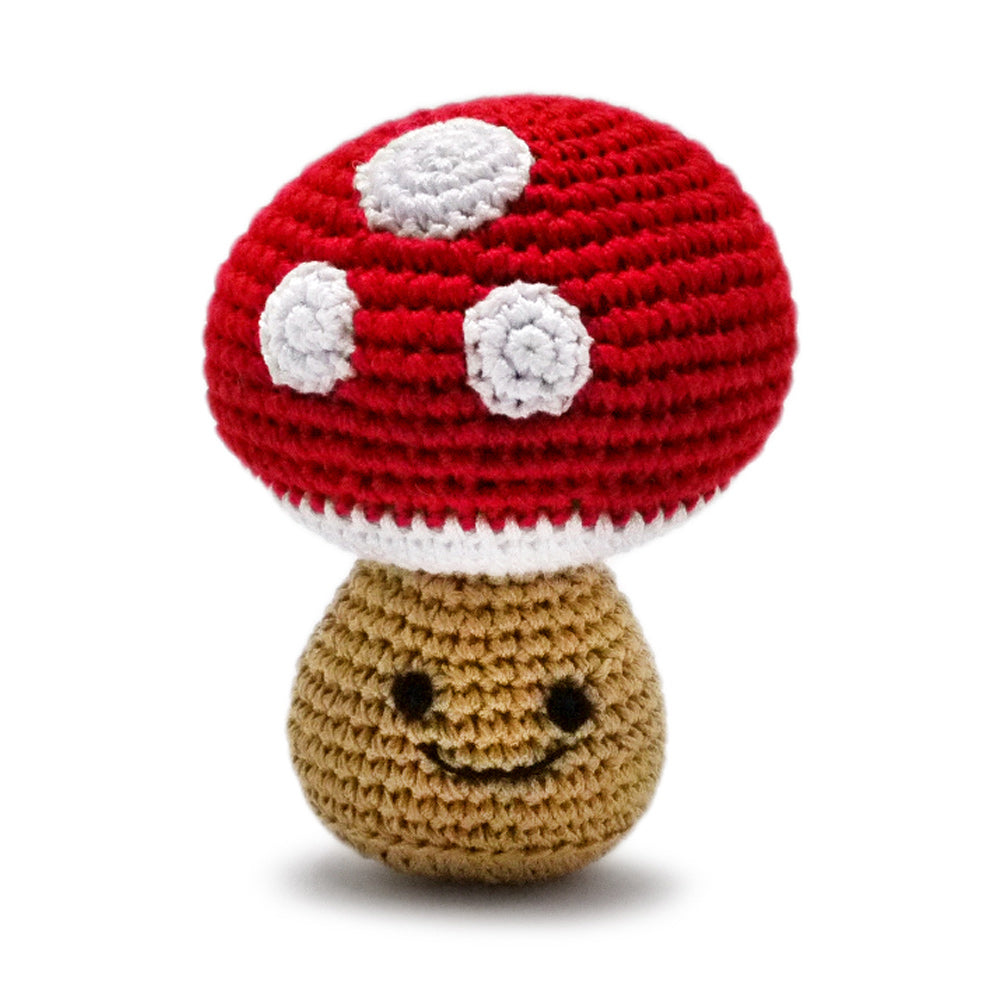 DOGO Mushroom Crochet Dog Toy