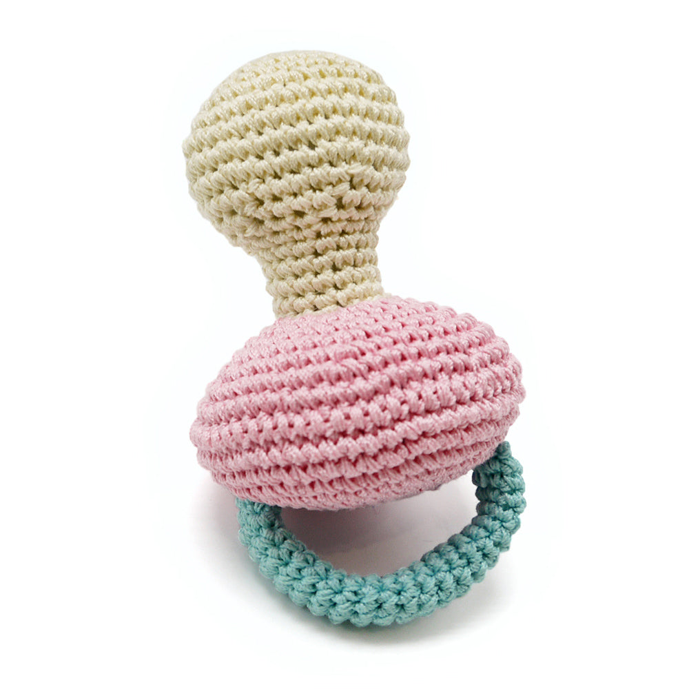 DOGO Pacifier Crochet Dog Toy