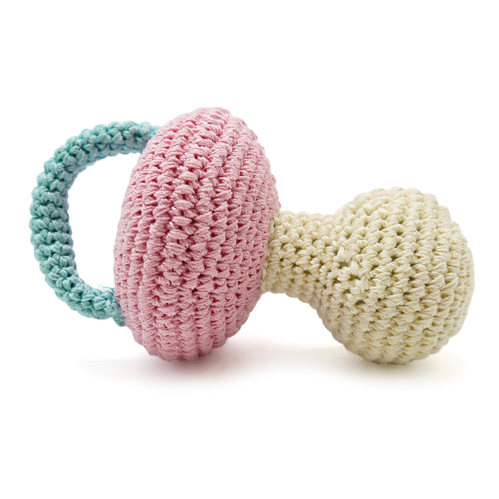 DOGO Pacifier Crochet Dog Toy