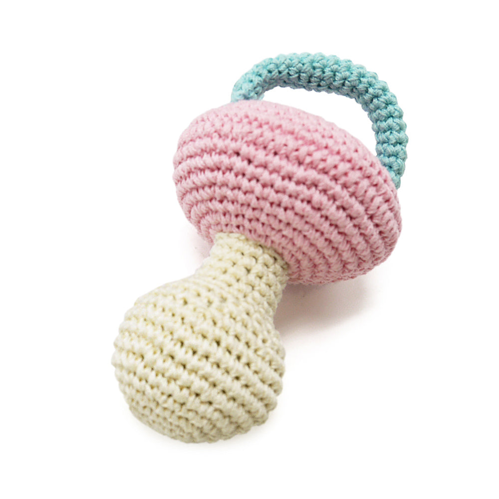 DOGO Pacifier Crochet Dog Toy