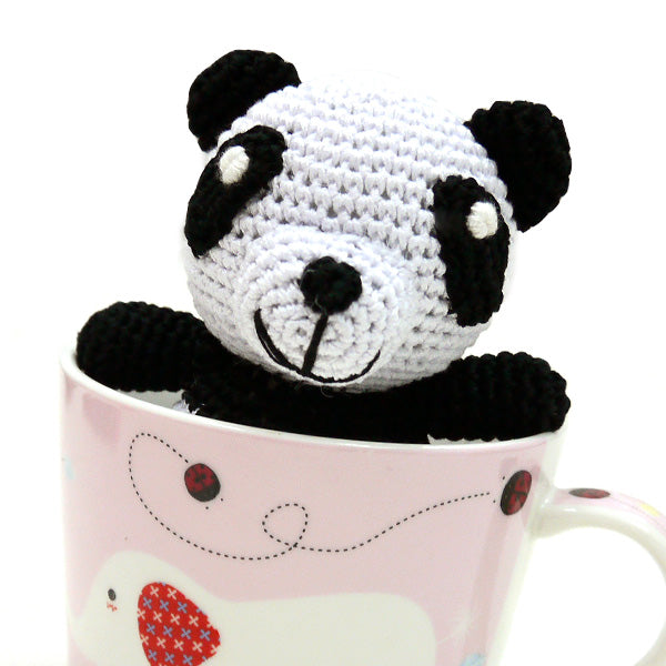 DOGO Panda Crochet Dog Toy