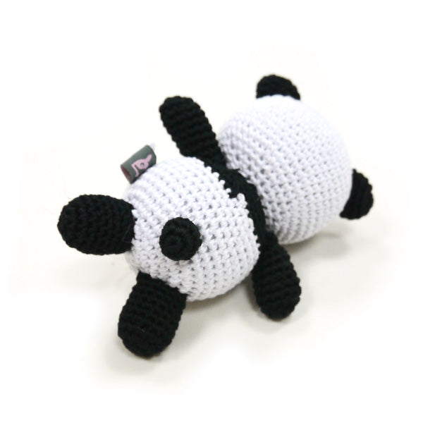 DOGO Panda Crochet Dog Toy