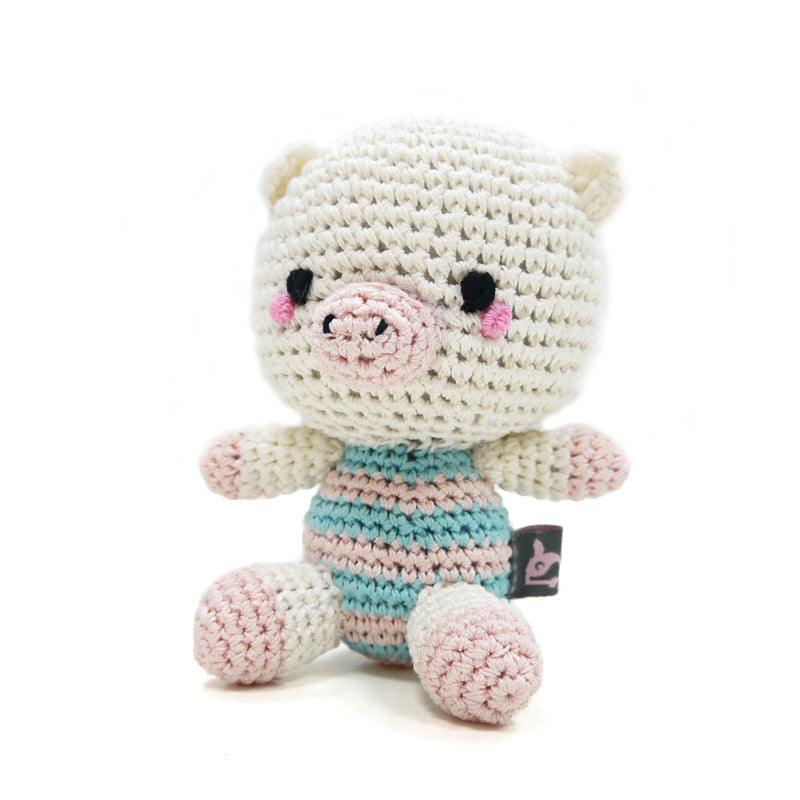 DOGO Pig Doll Crochet Dog Toy