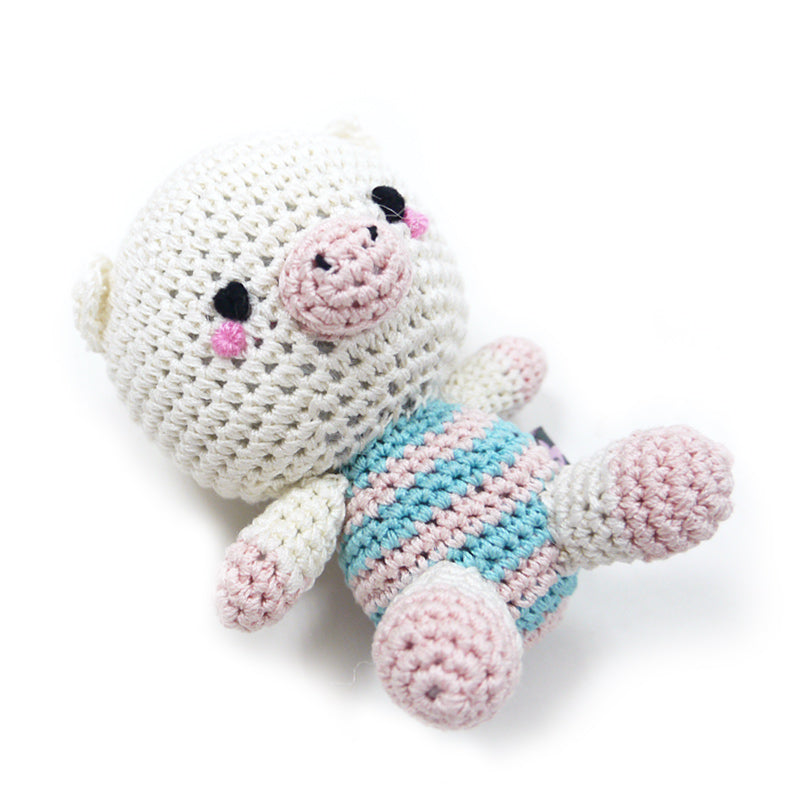 DOGO Pig Doll Crochet Dog Toy