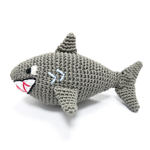 DOGO Shark Crochet Dog Toy