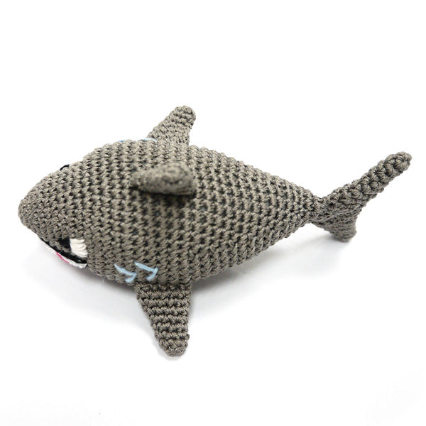 DOGO Shark Crochet Dog Toy