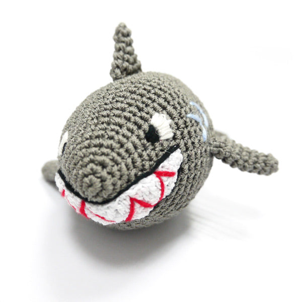 DOGO Shark Crochet Dog Toy