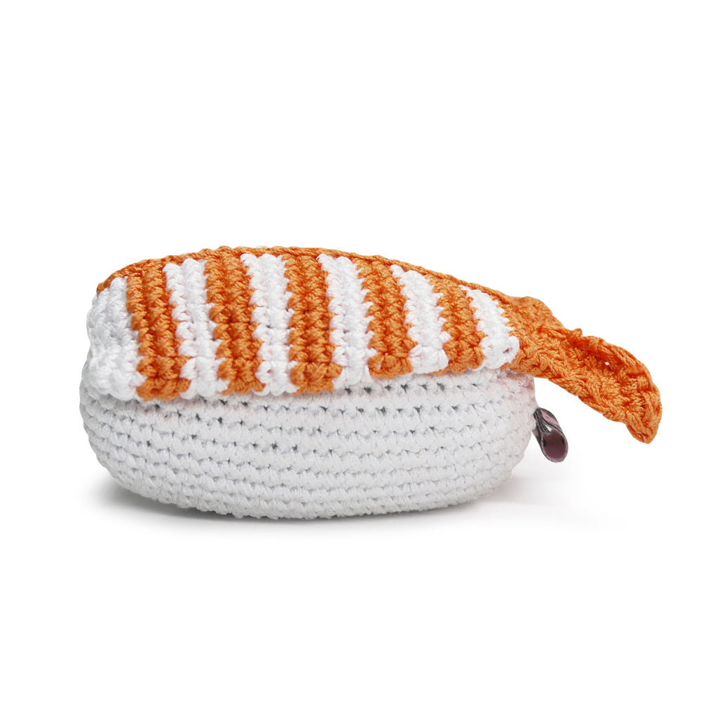 Shrimp Sushi Crochet Toy