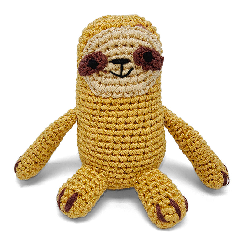DOGO Sloth Crochet Dog Toy